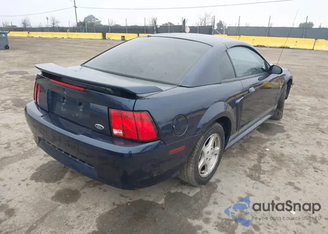2002 Ford Mustang из США, поврежденный, VIN 1FAFP40472F142271